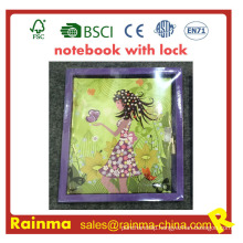 Notebook with Lock for Kids Stationery Gift